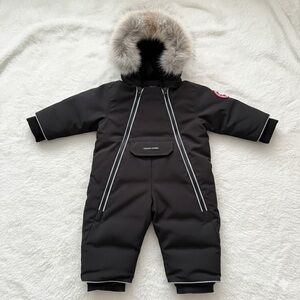 Canada Goose NEW in Box Authentic Baby Lamb Snowsuit 3-6M Winter Thermal Luxury